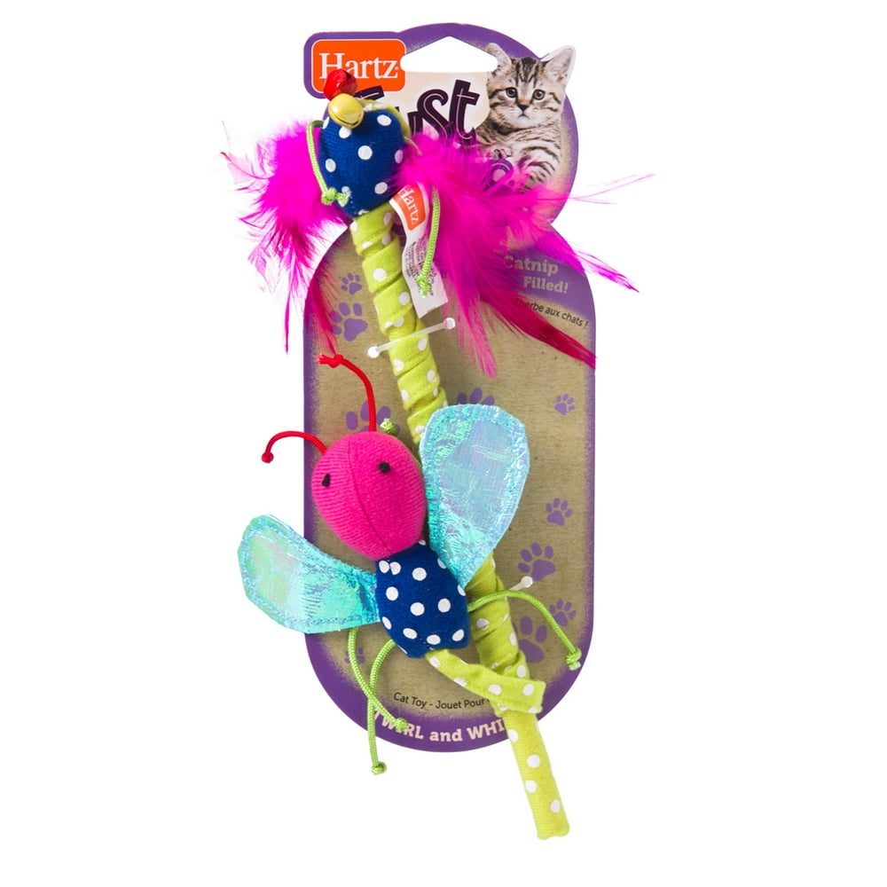 Hartz Just For Cats Twirl & Whirl Stix Cat Toy - Walmart.com - Walmart.com