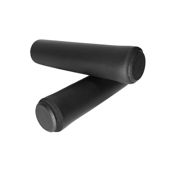 Black Sponge Bike Handle Bar Grips for BMX MTB Sponge Bicycle grips and End Caps
