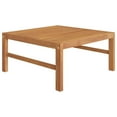 thumbnail image 6 of vidaXL 10 Piece Patio Lounge Set with Gray Cushions Solid Teak Wood, 6 of 10