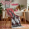 thumbnail image 4 of YIMEIS Happy Santa Claus Day Flannel Blanket,30*40 inch Available, Skin-Friendly & Warm, Multi-Scene Use, for Home Office Car Nap, 4 of 9