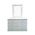 thumbnail image 1 of Tocador Kessa Muebles  Vibo 6 Cajones Blanco, 1 of 1
