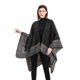 thumbnail image 4 of Poncho Mujer Invierno Tejer Poncho Manta Grande Chal Fular Elegante Cardigan Bata Navidad Regalo Mujer, 4 of 5