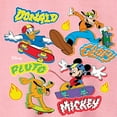 thumbnail image 2 of Disney - Mickey Mouse & Friends Skater Crew - Youth Crewneck Fleece Sweatshirt, 2 of 4