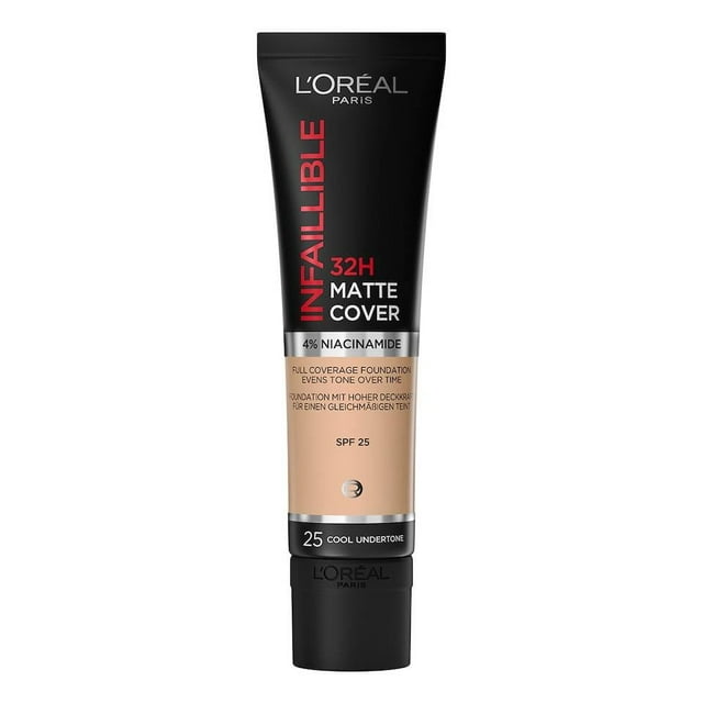 Base de maquillaje L'Oréal Infallible 32H Matte Cover tono 25, 30 ml