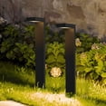 thumbnail image 3 of C Cattleya 3W Low Voltage Black Aluminum LED Outdoor Landscape Path Lights (2-pack), 3 of 7