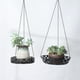 thumbnail image 3 of Inteprter Macetero colgante de Metal resistente al agua y a prueba de herrumbre para flores, multifuncional y fácil Jardín y Patio 31*31*7cm, 3 of 6