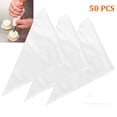 thumbnail image 1 of Pastry Bags 50 Pieces 16 Inch Disposable Piping Bags Cake Cupcake Decorating Supplies Decorating Bags for Frosting & Icing, 1 of 9