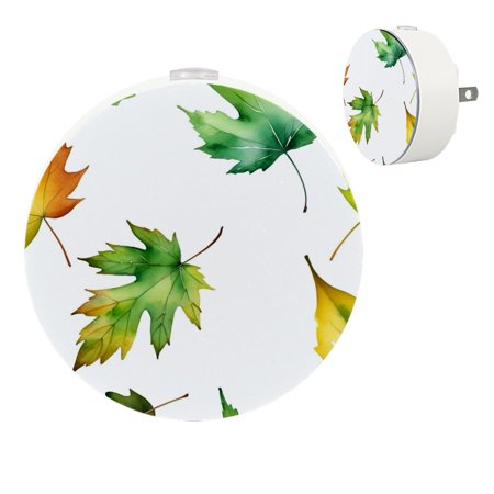 

YZUOUZY Bedside Lamps Bedside Lamp Bedside Lamps Set of 2 Maple Leaves Watercolor Style