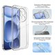 thumbnail image 5 of IMAK UX-5 Series For Oppo Find X8s 5G Case Shockproof TPU Clear Slim Back Shell, 5 of 5