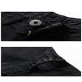 thumbnail image 6 of LYMAYTER Casual Shorts for Men Cotton Cargo Shorts ‌Breathable ‌Breathable Shorts with Multi-Pocket 30-38, 6 of 8