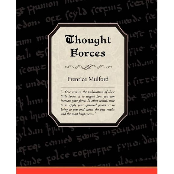Thought Forces, (Paperback)