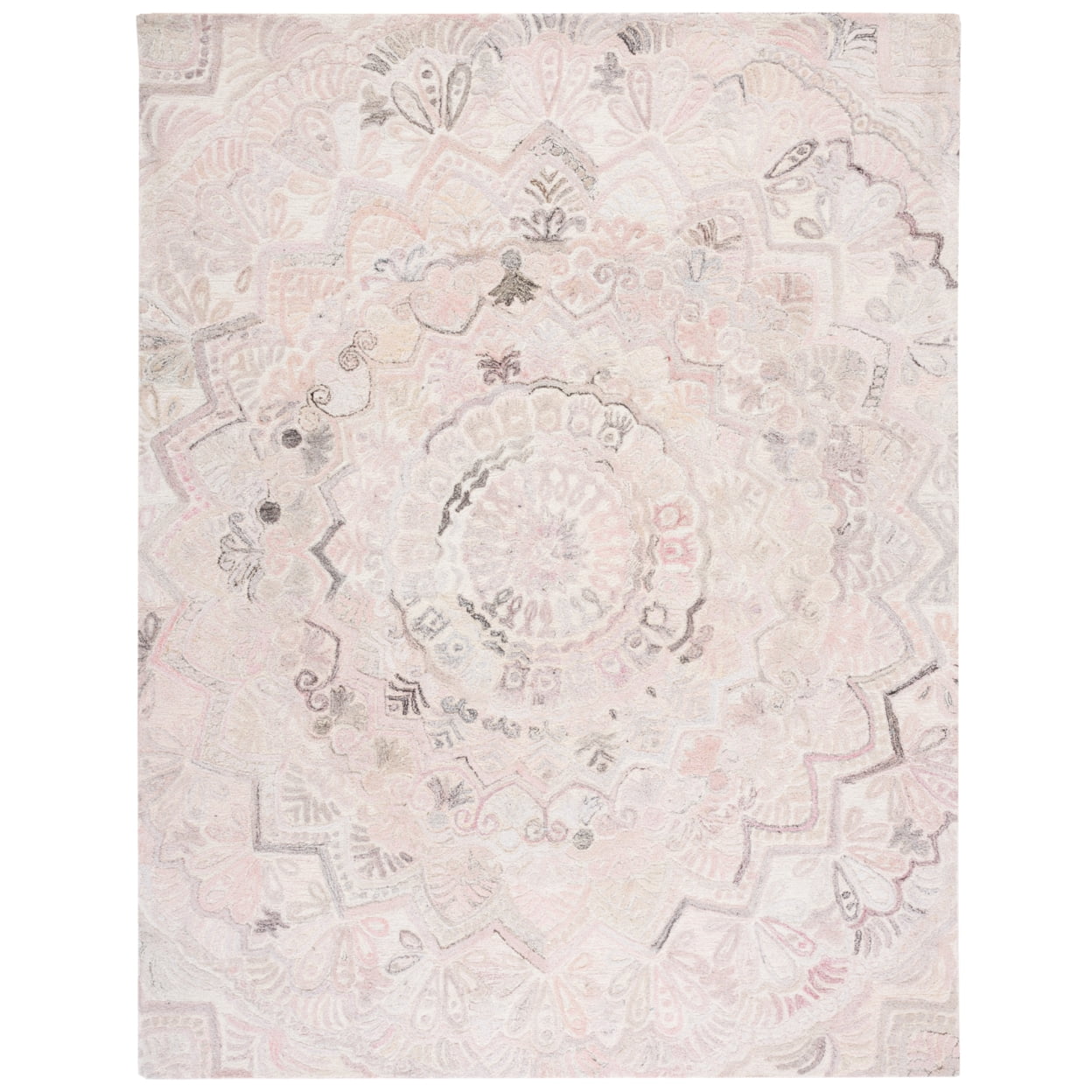 SAFAVIEH Marquee Georgiana Floral Area Rug, Beige/Ivory, 3' x 5'