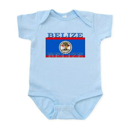 

CafePress - Belize Belizean Flag Infant Bodysuit - Baby Light Bodysuit Size Newborn - 24 Months