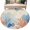 Orange Blue, variant on Orange Navy Blue Coral Area Rugs 4'x6', Washable Small Throw Rugs for Office Bathroom, Summer Beach Coastal Rustic Indoor Outdoor Rug Non-Slip Low Pile Carpet Runner Reversible Floor Mats