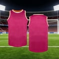 thumbnail image 3 of Agkizg Boys Mesh Basketball Tee Solid Quickly Dry Tank Top for Kids Breathable Sleeveless Sports Shirt, Sizes 6-7 Years, 3 of 6