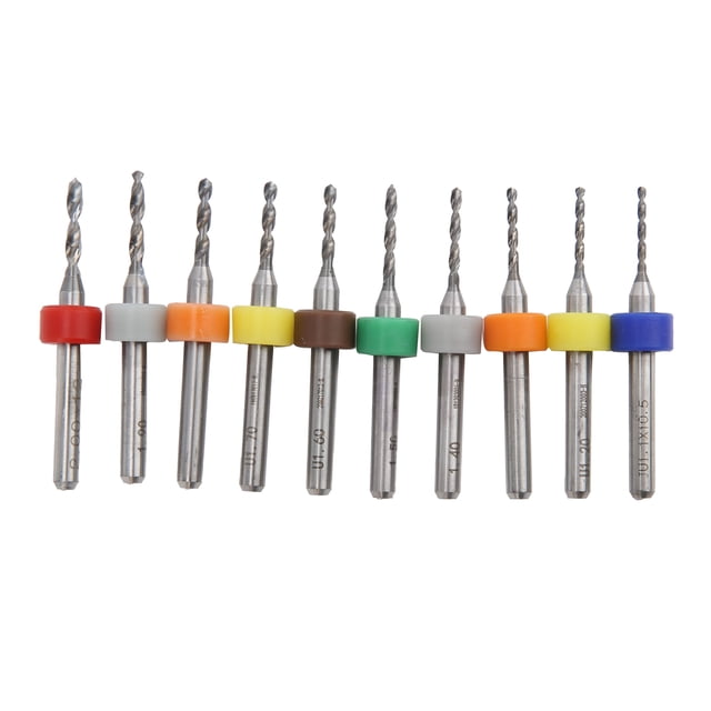Kit De Reparación De Broca Helicoidal, Tecnología De Pulido Avanzada Resistente Al Desgaste, Broca Helicoidal PCB Para Trabajo, Tienda, Fábrica, Estudio ANGGREK Herramientas