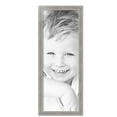 thumbnail image 2 of ArtToFrames 12" x 33" Classic Antique Silver Picture Frame, 12x33 inch Silver Wood Poster Frame (WOM-4926), 3 Pack, 2 of 6