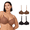 BROWN/BLACK, variant on BLAKE & CO. 2 Pack Junior's Micro and Lace Underwire T-Shirt Bra with Adjustable Straps, Sizes 34B-40DD