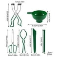 thumbnail image 3 of hengsof Home Canning Essentials Kit - Ergonomic Jar Lifter, Versatile Tongs, Handy Jar Wrench, Magnetic Lid Lifter, Multipurpose Funnel - Durable Kitchen Tools forJars, 3 of 8
