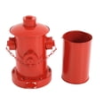 thumbnail image 6 of Retro Red Fire Hydrant Trash Can Pedal Trash Can Indoor Outdoor Waste Bin, 6 of 9