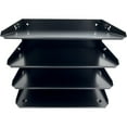 thumbnail image 5 of Huron, Horizontal Slots Desk Organizer, 1 Each, Black, 5 of 6