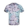 thumbnail image 3 of Dyenomite  LaMer Over-Dyed Crinkle Tie-Dyed T-Shirt, Pacific - Extra Large, 3 of 3