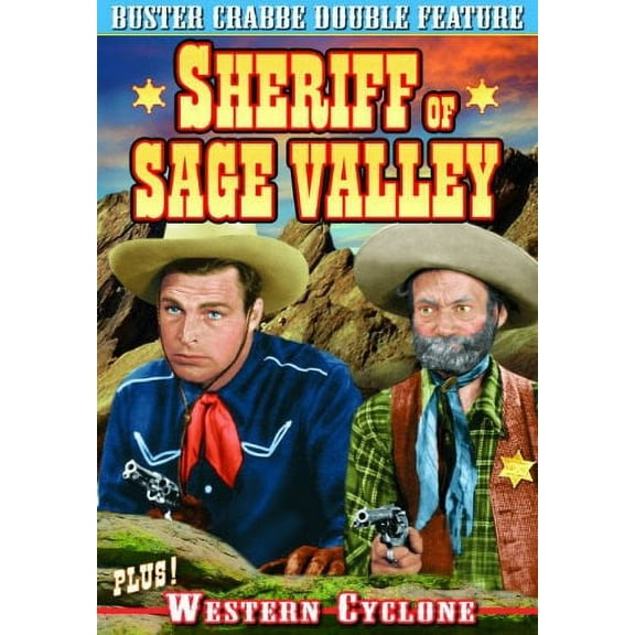 Sherriff of Sage Valley & Western Cyclone (DVD), Alpha Video, Western