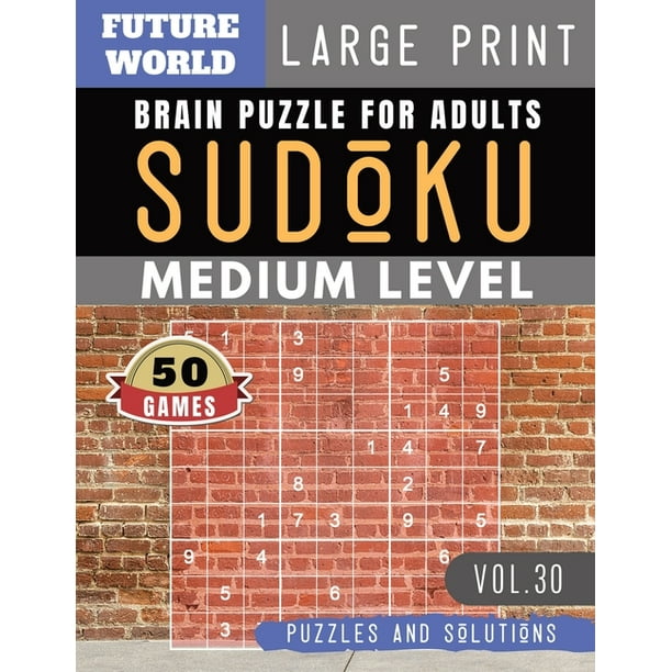 sudoku puzzles book large print sudoku medium future