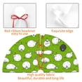 thumbnail image 3 of KLL 48" Christmas Tree Skirt Funny Sheep Doing Yoga Xmas Tree Skirts Mat for New Year Xmas Holiday Party Indoor Outdoor Home Decoration, 3 of 5