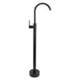 thumbnail image 1 of Shower Mixer Tap, High Durability Freestanding Bathtub Faucet  For Home Black, 1 of 8
