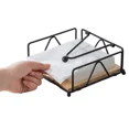 thumbnail image 5 of HERFOM Napkin Holder, Metal Kitchen Napkin Holder with Weighted Tension Arm,7.08" * 7.24" * 2.75", 5 of 5