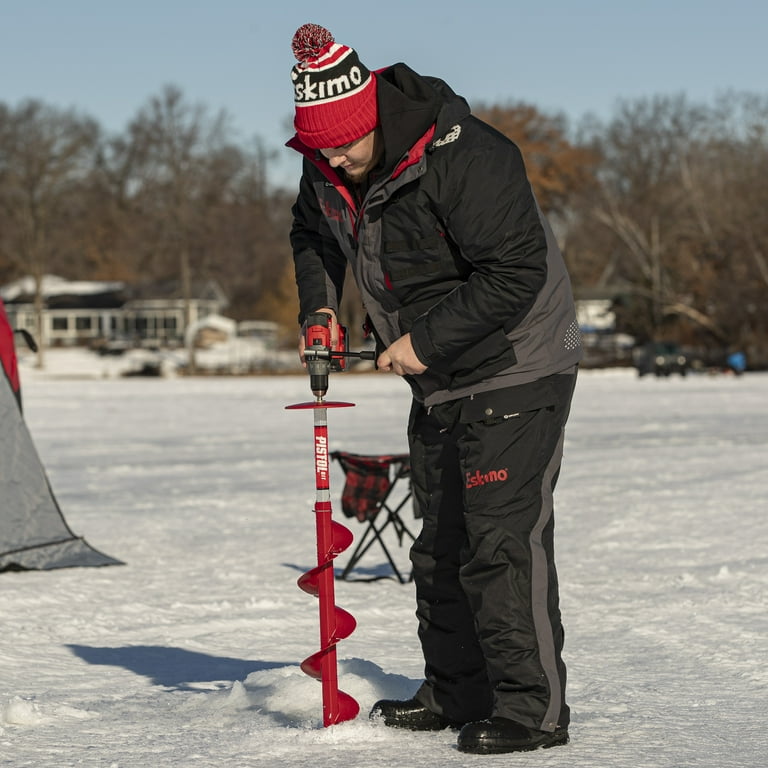 Eskimo 35400 Ice Fishing Auger Pistol Bit Attachment, 6 Inch