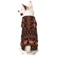 thumbnail image 1 of Fotbe Vintage Pumpkin Pattern Sudadera con Estampado para Perros Pequeños – Suéter con Capucha para Mascotas, Tela Suave de Forro Polar con Bolsillo-Small, 1 of 7