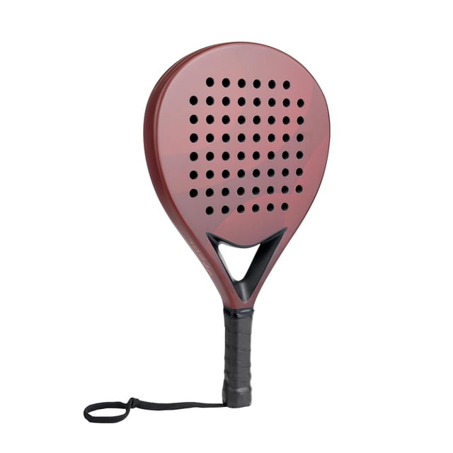 Pala Padel PDL Rojo 100% Carbono 3K con Núcleo EVA para Potencia y Precisión