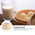 thumbnail image 3 of 1 juego de vaporera de bambú para alimentos, vaporera de cocina premium, cesta de vapor hecha a mano, 3 of 8