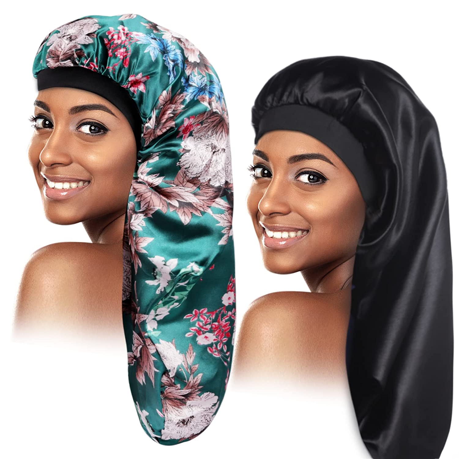 Satin Bonnet,Long Hair Bonnet,Sleep Cap 