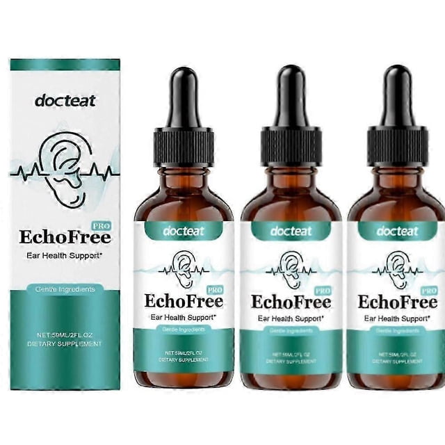 EchoFree Pro Ear Health Drops Support Tinnitus Relief Drops for Ringing Ears