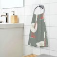 thumbnail image 3 of Yayeee 100% Cotton Hand Towels for Bathroom 16" x 28" Soft Absorbent Kitchen Towel, Winter Goose, 3 of 7