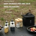 thumbnail image 6 of Outdoors Camping Portable Spice-Jars Organizer Containers Set With Storage Bag, 6 of 6