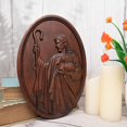 thumbnail image 5 of Shepherd Jesus Family Prayer Religion Faith Handicraft Vintage Wooden Hanging Decor - Endless Care and Guidance, 5 of 5