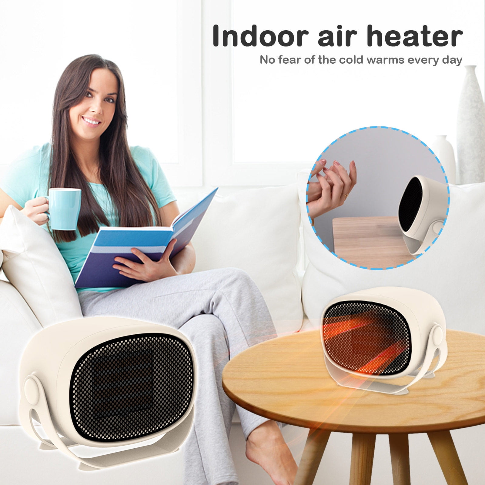 ZOhankhai Portable Electric Heaters Space Air Warmer Fan Blower Radiator  Heating For Winter The best choice for saving money - Walmart.com