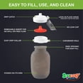 thumbnail image 4 of Bolsa de comida para bebés Squeasy Snacker, 180 ml, silicona a prueba de derrames, 4 of 9