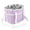 Light Violet, variant on 4-Compartment Insulated Drink Caddy Bag, Family Size Tumbler Holder with Adjustable Strap for Hiking, Sports, and Daily Use