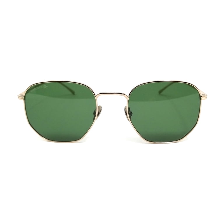 Lacoste Gold Frame Sunglasses with Green Lenses Lacoste L188S gold frame with green lenses. Lenses provide  main image 4