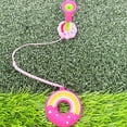 thumbnail image 3 of Hyasfey Golf Tee Holder Plastic Anti Lost Golf Tee Hanger Cartoon Donut Golf Tee Ring with Strap Golf Accessories for Men Women Golfer Gifts, 3 of 6