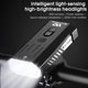 thumbnail image 1 of Linterna recargable USB Sharpla faro de bicicleta con sensor de luz automático Negro, 1 of 8