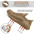 thumbnail image 4 of Furuian Steel Toe Shoes for Men Comfortable Non Slip Safety Industry Shoes, 4 of 7