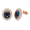 C, variant on Rose Gold Huggie Hoop Earrings for Women Low-key luxury Hypoallergenic Statement Shape Wedding Earring