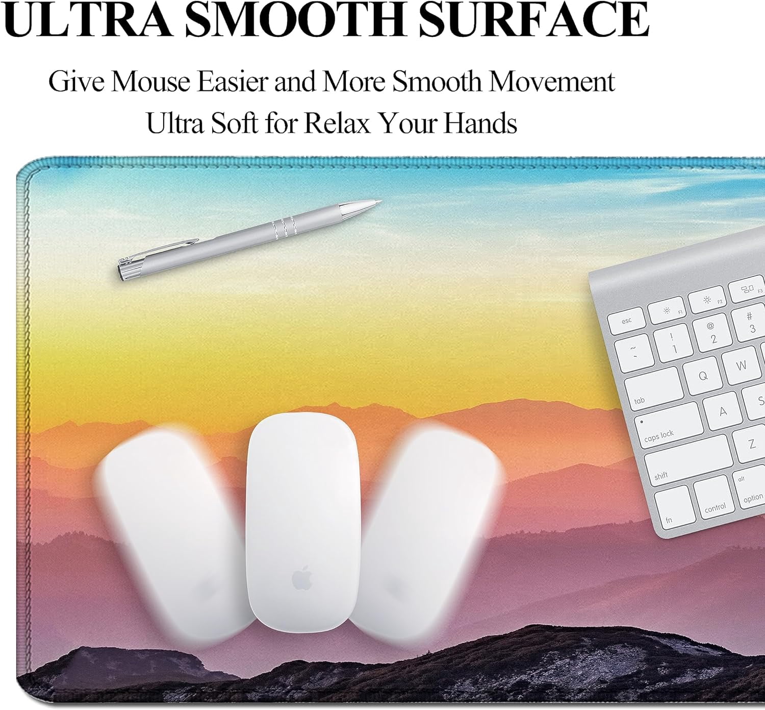 XXL Mouse Pad Extended Gaming Mouse Pad Large Desk Mat 31.06" x 11.8" Keyboard Laptop Computer Mousepad for Home Office Gaming Work