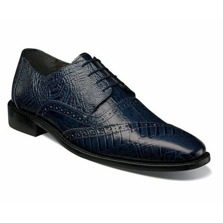 

Stacy Adams Men’s Garzon Oxford Blue 8.5 m Us